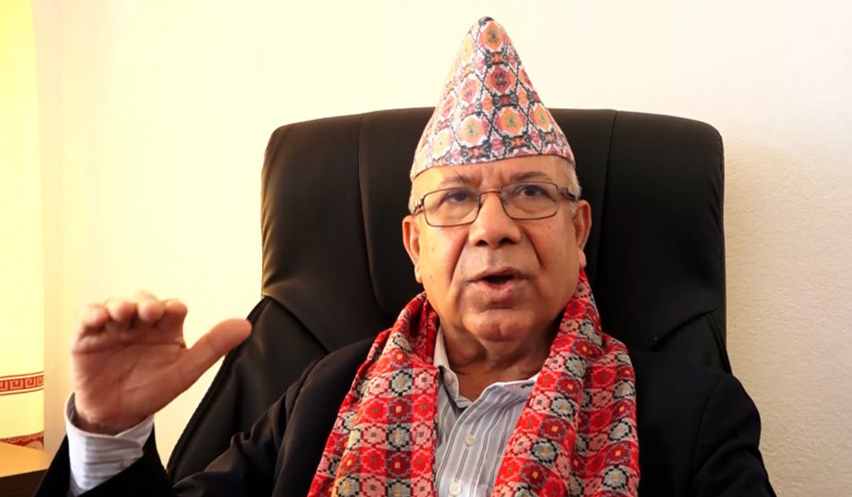 सरकार गठनका विषयमा नेताहरुबीच कुनै छलफल भएको छैन : माधव नेपाल