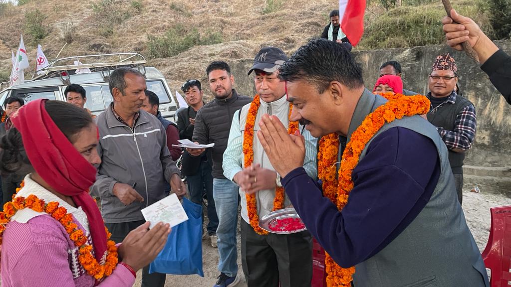 दाङ २ (१) मा कांग्रेसले खोल्यो खाता