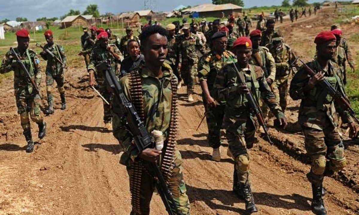 सोमाली सेनाद्वारा आक्रमणलाई असफल
