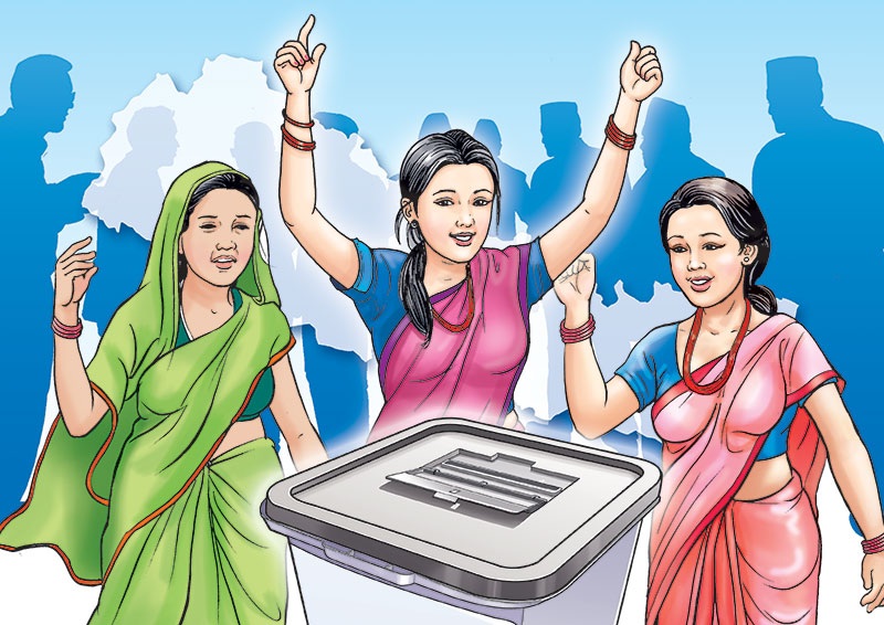 हिमाली जिल्ला हुम्लामा चार मतदान केन्द्रको जिम्मा महिलालाई