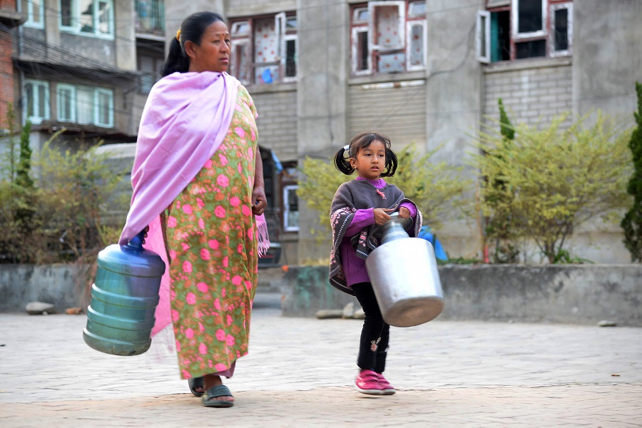 उपत्यकामा पानीको समस्या उस्तै (फोटोफिचर)