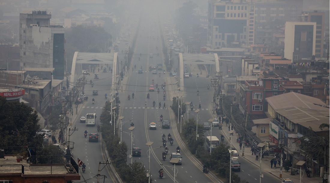 काठमाडौँ उपत्यकामा चिसो बढ्दो, तापक्रम ६ डिग्री सेल्सियस