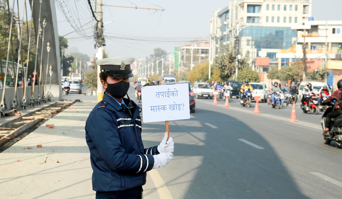 तपाईंको मास्क खोइ अभियान फेरि सुरु