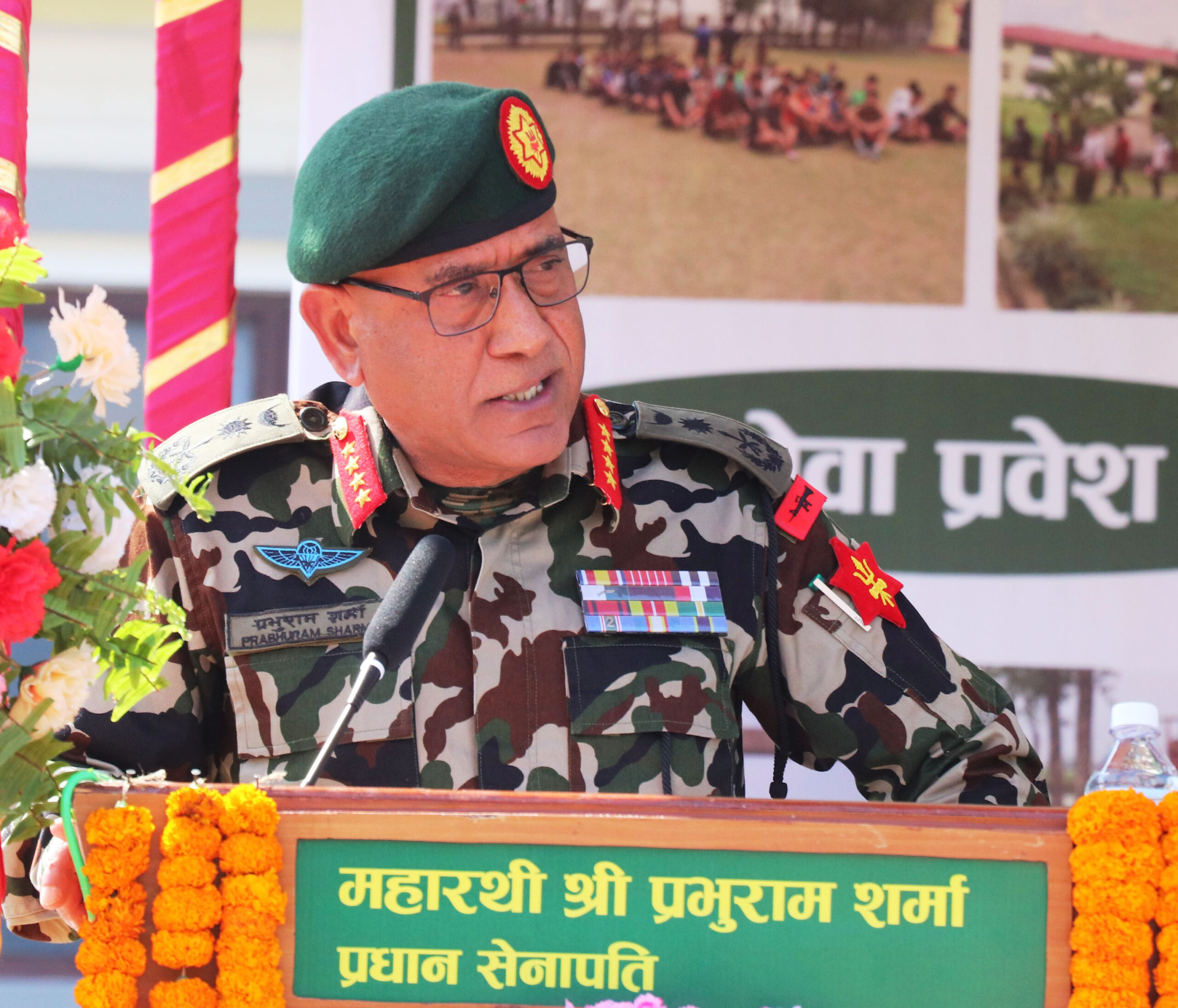 सेनाको सङ्ख्या नेपाल सरकारले निर्धारण गर्ने हो : प्रधानसेनापति शर्मा