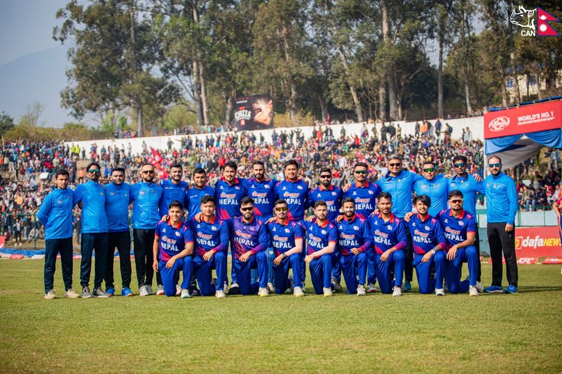 नेपाली क्रिकेट खेलाडीलाई लोसपाको बधाई