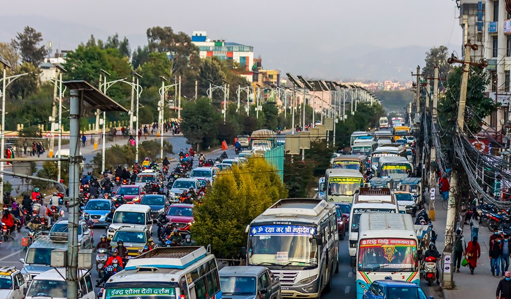 ट्राफिक जामका कारण उपत्यकामा वार्षिक एक खर्ब १६ अर्बको क्षति