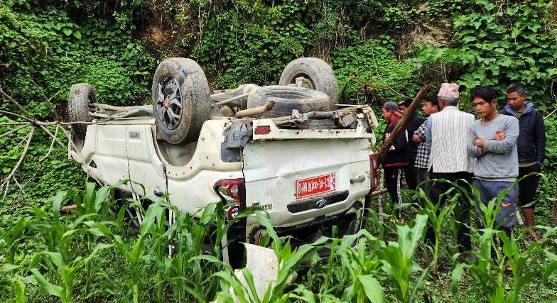 स्कारपियो दुर्घटनामा गम्भीर घाइते  बालकको उपचारका क्रममा निधन