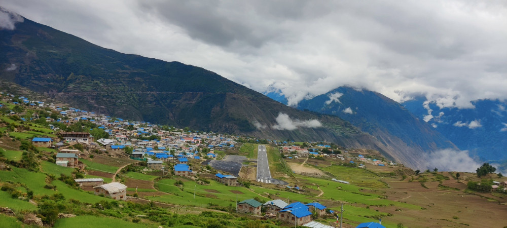 हिमाली जिल्ला हुम्लामा हवाई सेवा अवरुद्ध