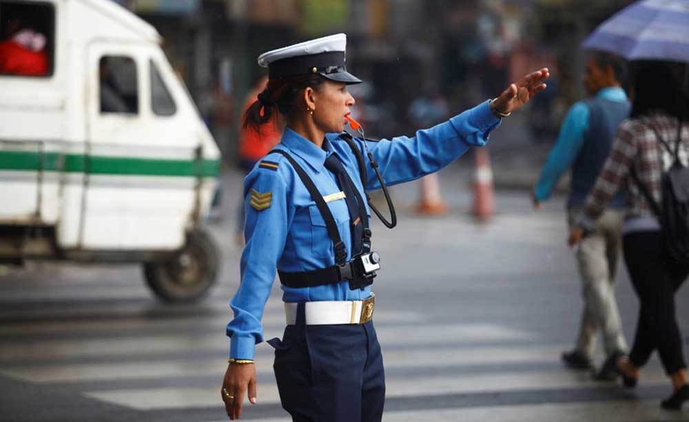 मूलपानी र धर्मस्थलीसहित काठमाडौं उपत्यकामा थपिए पाँच ट्राफिक पोष्ट