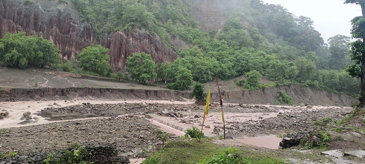 शिव लिङ्गेश्वर धाम कटानको जोखिममा