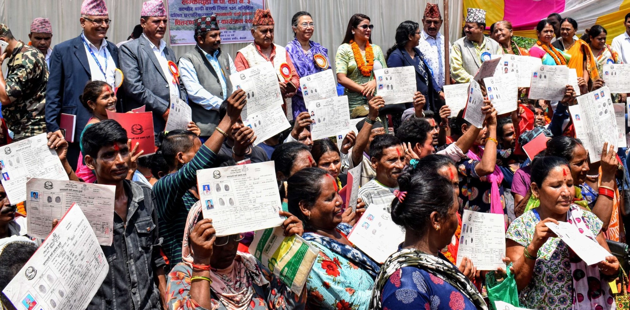 भूमिहीन दलित,सुकुम्बासी र अव्यवस्थित बसोबासीसँग निवेदन माग