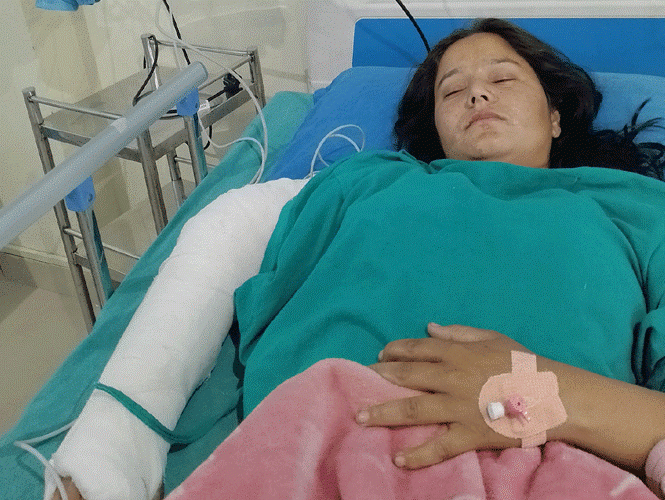 जिपको ठक्कर दिँदा पत्रकार साउँद घाइते, मायामेट्रोमा उपचार हुँदै