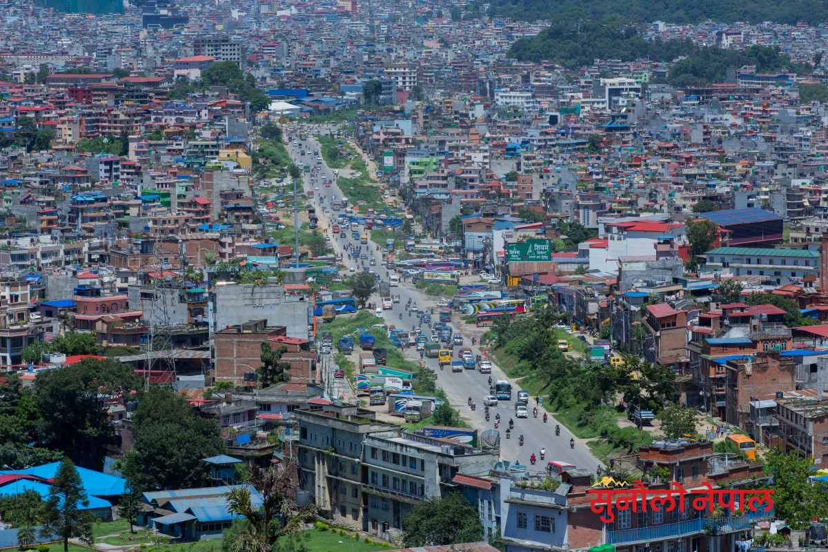 काठमाडौँ उपत्यकाबाट बाहिरियो मनसुन