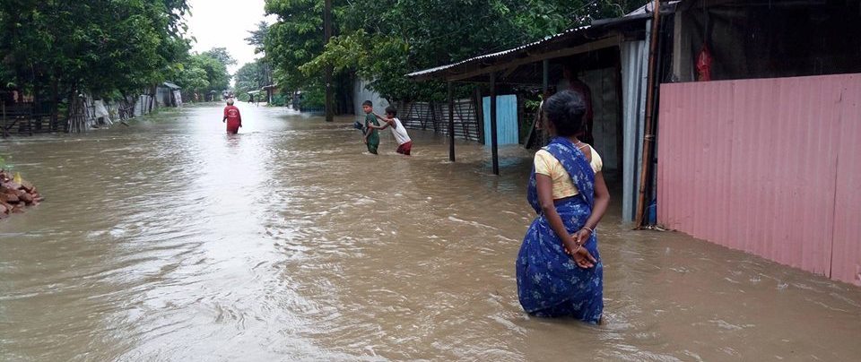 बाढीबाट सुनसरीमा ५ सयभन्दा बढी परिवार प्रभावित