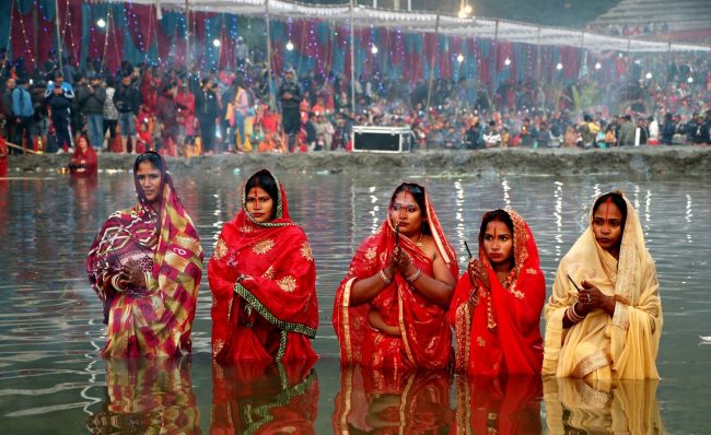 वीरगञ्जको घडीअर्वा पोखरीमा छठको तयारी थालियो