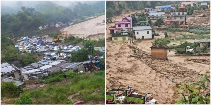 बाढीपहिरोले काभ्रेमा ६२ को मृत्यु, चार जना अझै बेपत्ता