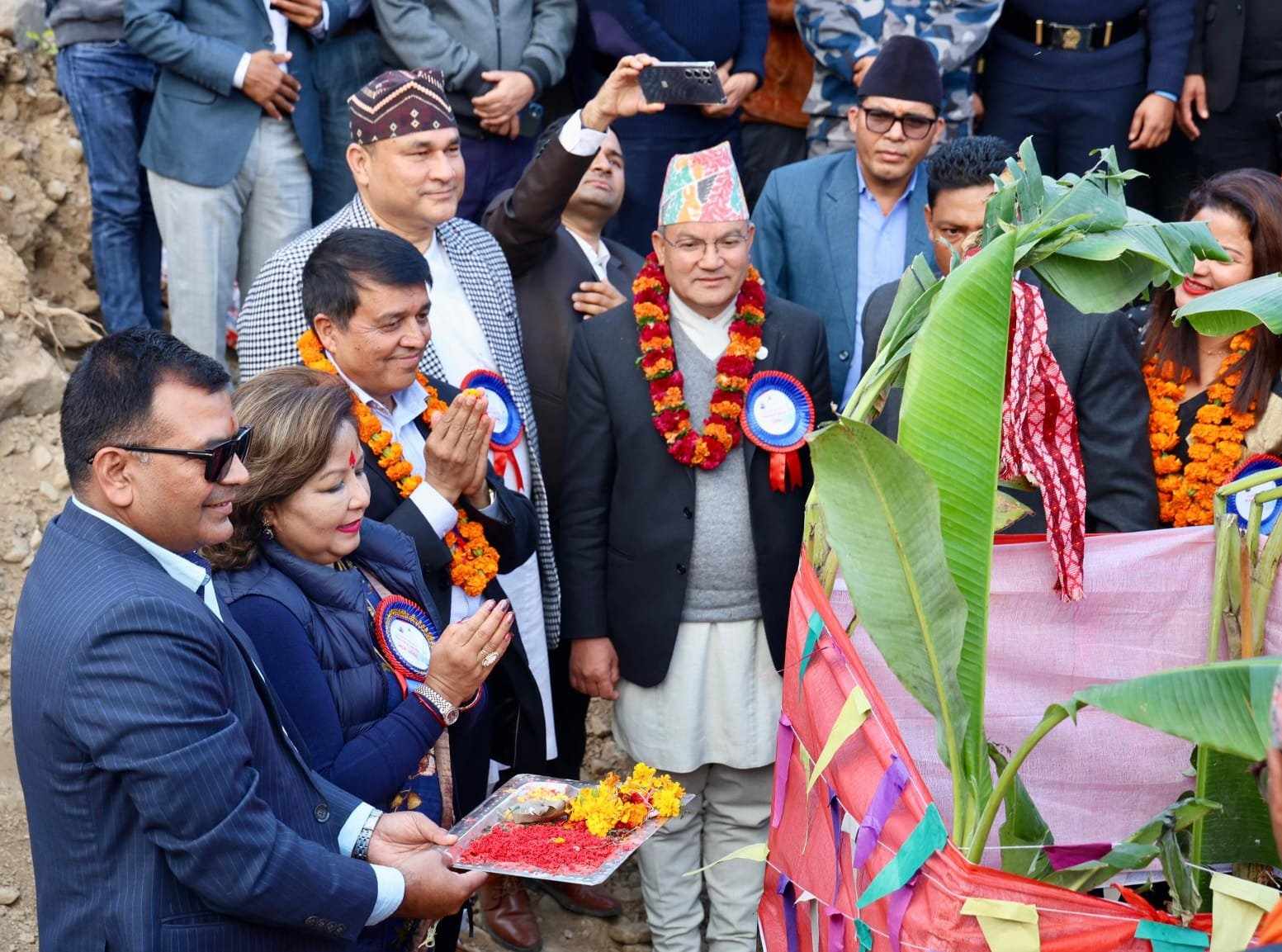 आइएमईको ५ अर्ब लगानीमा चिसापानीमा जालपादेवी केबुलकार, परराष्ट्र मन्त्रीले गरिन् शिलान्यास