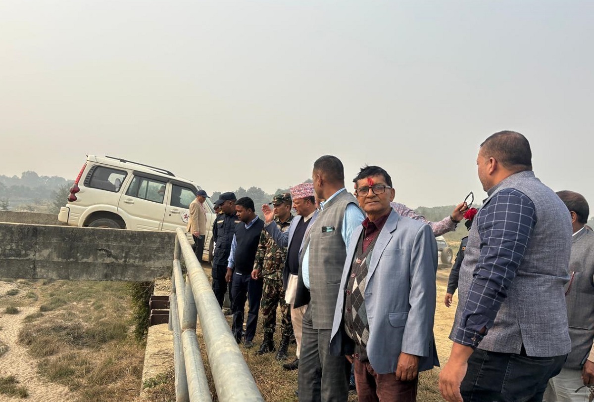 ऊर्जामन्त्री खड्काले गरे जमुनी सिँचाइ आयोजनाको स्थलगत निरीक्षण