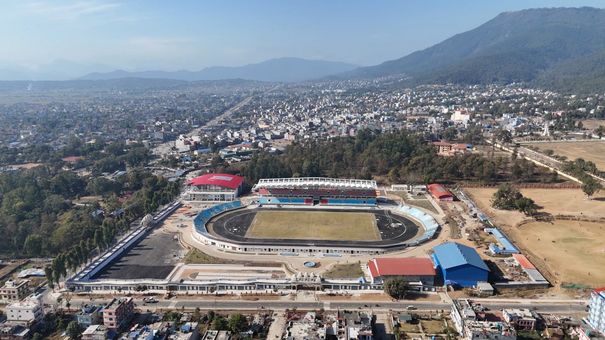 दशौं राष्ट्रिय खेलकुदका लागि वीरेन्द्रनगरमा सुविधासम्पन्न रंगशाला निर्माण