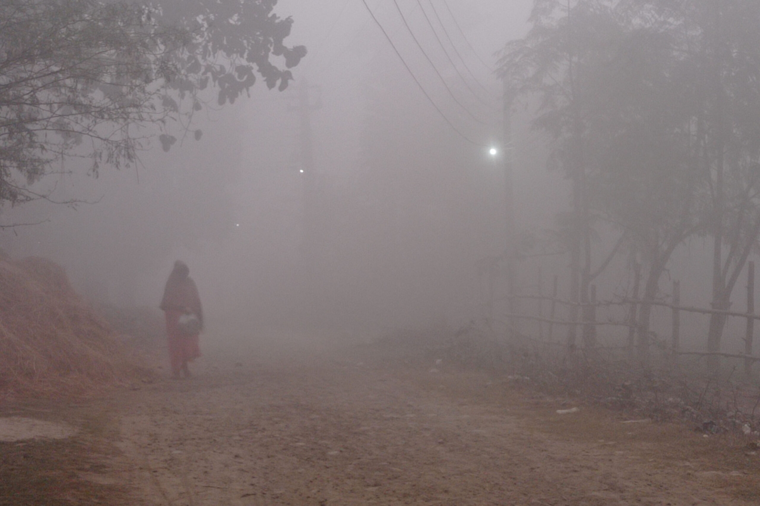 पर्सामा दुई दिनदेखि हुस्सु र कुहिरो, चिसोले जनजीवन प्रभावित